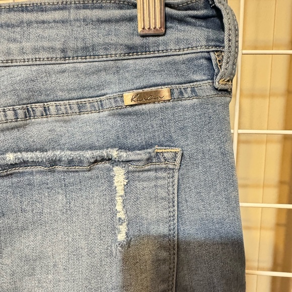 RanCan Lightly Distressed Light Blue Bootcut Jeans Women’s Size 14 - Picture 6 of 10